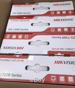 Hikvision Dvr 16 Canaux Ds-7216hqhi-k2-tvi Ahd-cvi + 8ch 4mp Ip 4k-out 09/2018