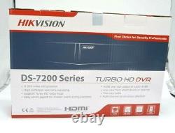 Hikvision Dvr 8 Ch + 2 Ip Tvi-ahd-ip 7208hghi-f1 H264+/720/1080p Lite (pas De Disque)