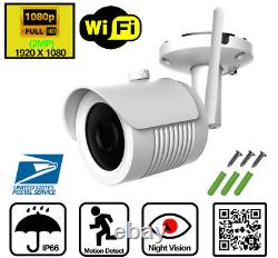 Home Wireless Security Camera System Outdoor 1080p 4 Ch Wifi Nvr Wd 1 To Disque Dur