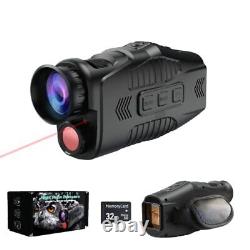 JStoon Monoculaire de vision nocturne numérique avec illuminateur infrarouge et enregistrement vidéo