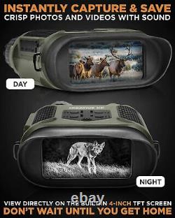 Jumelles De Vision De Nuit Numérique Creative Xp Glassowl Pro Pour L'obscurité Complète