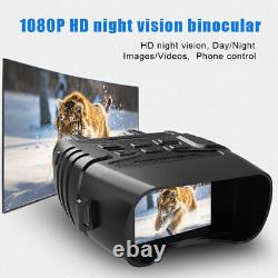 Jumelles De Vision Jour/nuit Hd 1080p 850nm Gants Infrarouges Avec Zoom Numérique 4x