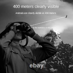 Jumelles à vision nocturne montées sur tête avec zoom 8X infrarouge pour la chasse en extérieur aux États-Unis