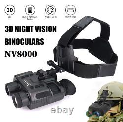 Jumelles de vision nocturne 850 nm avec technologie infrarouge IR pour la chasse en 3D numérique.