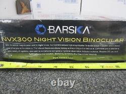 Jumelles de vision nocturne Barska NVX300 avec un grossissement numérique de 7X et un illuminateur infrarouge digital