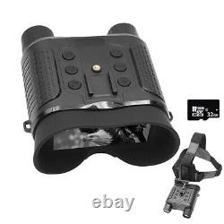 Jumelles de vision nocturne NV8160 avec montage sur tête numérique infrarouge + batterie pour la chasse