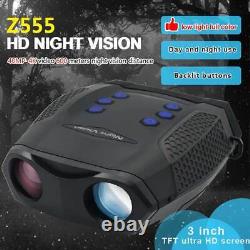 Jumelles de vision nocturne Z555 Vision Nocturne Vision nocturne numérique portative