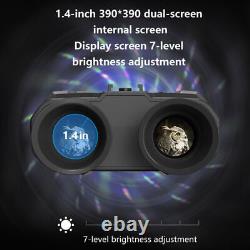Jumelles de vision nocturne à 850 nm avec technologie infrarouge IR pour la chasse en 3D numérique.