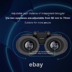 Jumelles de vision nocturne infrarouge NV8300 4K UHD 3D avec zoom numérique 8X et portée de 300m