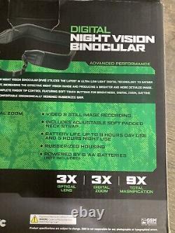 Jumelles de vision nocturne numérique Stealth Cam avec viseur électronique