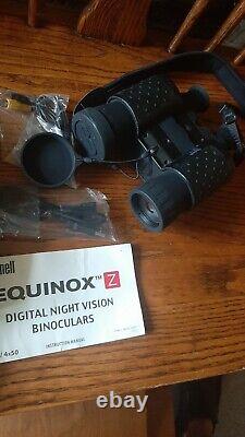 Jumelles de vision nocturne numériques Bushnell Equinox Z 2x40/4x50 avec étui de transport
