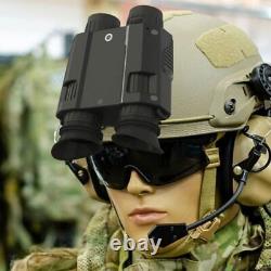 Jumelles de vision nocturne numériques FHD avec vision infrarouge montées sur la tête pour la chasse, rechargeables