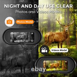 Jumelles de vision nocturne numériques à zoom 12x APEXEL HD pour l'armée et la chasse