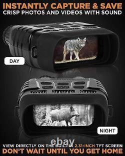 Jumelles numériques CREATIVE XP avec vision nocturne et lentilles infrarouges