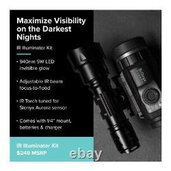 Kit de caméra de vision nocturne numérique couleur complète Sionyx Aurora Black Uncharted IP67