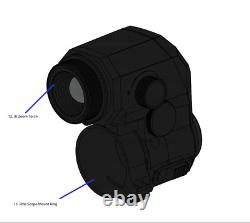LaserWorks 350M Attachement de vision nocturne infrarouge pour lunette de chasse