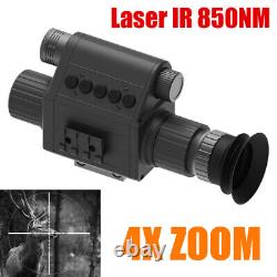 Lunette de vision nocturne Megaorei M5 pour la chasse en extérieur avec enregistreur vidéo infrarouge IR 850nm
