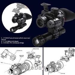 Lunette de vision nocturne infrarouge NVM-14 850nm Monoculaire de vision nocturne numérique infrarouge