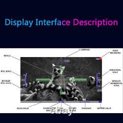 Lunette de vision nocturne infrarouge NVM-14 850nm Monoculaire de vision nocturne numérique infrarouge