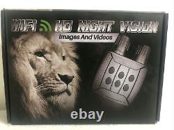 Lunettes de vision nocturne Bebang Wi-Fi avec écran LCD numérique infrarouge de 2,31 pouces pour la chasse.