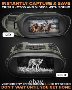 Lunettes de vision nocturne Creative XP - Jumelles numériques GlassCondor Pro