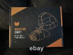 Lunettes de vision nocturne infrarouge numériques Nightfox Swift Black avec manuel - Lire la description