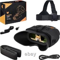 Lunettes de vision nocturne numériques Nightfox Swift USB rechargeables montées sur la tête