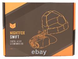 Lunettes de vision nocturne numériques Nightfox Swift USB rechargeables montées sur la tête