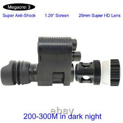 Megaorei3 Digital Night Vision Scope Monoculaire Caméra De Chasse 850 Ir Lampe De Poche