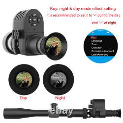 Megaorei 4a Infrared Night Vision Rifle Scope Hunting Ir Camera Record Vidéo Us