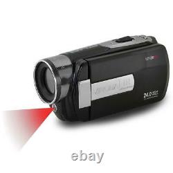 Minolta Mn80nv Full Hd 3 Caméscope Avec Écran Tactile Nightvision, Noir