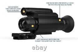 Monoculaire 1080P avec zoom 4X, portée de vision nocturne infrarouge HD 940nm, télescope numérique