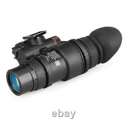 Monoculaire de vision nocturne PVS18 IR infrarouge NVG 1X32 Optique numérique pour casque