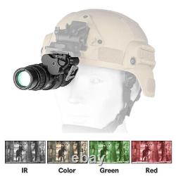 Monoculaire de vision nocturne PVS18 IR infrarouge NVG 1X32 Optique numérique pour casque