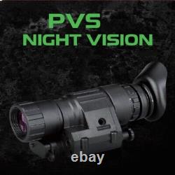Monoculaire de vision nocturne infrarouge télescopique ST Digital PVS-14 pour activités en extérieur/randonnée