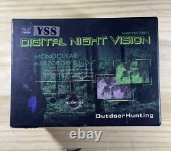 Monoculaire de vision nocturne numérique HD Optique pour la chasse en extérieur