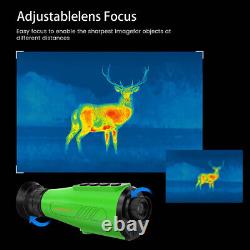 Monoculaire thermique Ai 384x288(50Hz) 8xZoom jumelles thermiques portables de vision nocturne
