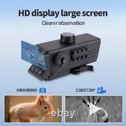 Monture de vision nocturne pour lunette de chasse optique 3.5x32 avec caméra infrarouge numérique et réticule