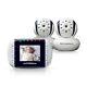 Motorola Mbp33 / 2 Vidéo Sans Fil Baby Monitor Avec Vision Nocturne Infrarouge Et Zoom