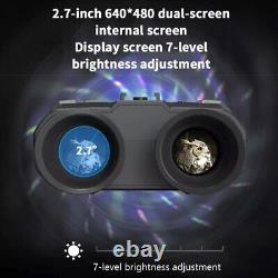 NV8160 Vision nocturne Jumelles montées sur la tête Goggles infrarouge numérique infrarouge 1080P