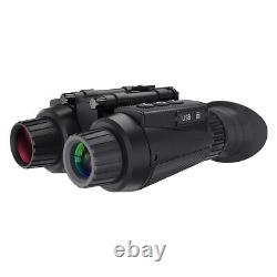 NV8300 Jumelles de vision nocturne numérique 1080P avec zoom binoculaire 32Go IR 850nm casque NVG