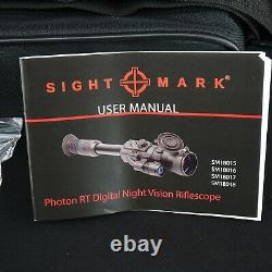 Nouveau Sightmark Photon Rt 4.5x42s Digital Infrared Night Vision Rifle Scope 18015