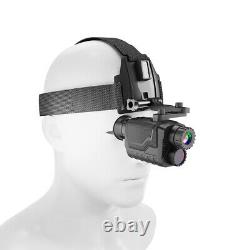 Nouvelle caméra de vision nocturne monoculaire montée sur la tête NV8260 4K HD avec zoom numérique 8X et portée de 400m