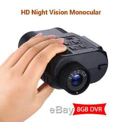 Numérique Night Vision Binocular Avec 8 Go Dvr Portée Pour La Chasse Scoutisme Jeu
