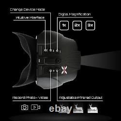 Optiques X-Vision 200152 Phantom 50 Vision nocturne numérique mains libres de luxe