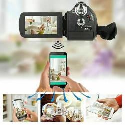 Ordro Ac3 Numérique 4k Caméra Wifi Infrarouge Professional Video Recorder Caméscope