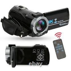 Plus Récent 4k Camcorder Hd Infrared Night Vision Digital Video Camera Wifi