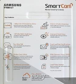Samsung Snh-v6431bn Accueil Smart Cam Full Hd Wifi 1080p Caméra Ip Avec Fente Microsd