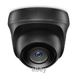 Sannce Outdoor 3000tvl Dôme Caméra De Vidéosurveillance 5in1 8ch 1080p Hdmi Dvr Système De Sécurité