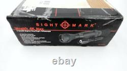 Sightmark Wraith 4K Max 3-24x50 avec lunette de visée numérique de vision nocturne IR, noire.